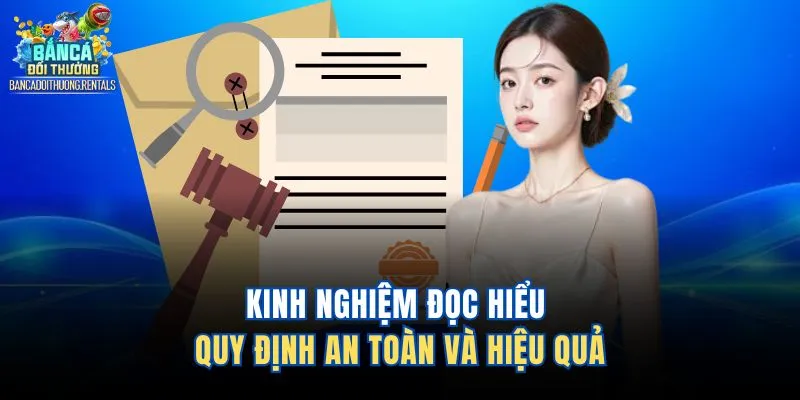 Kinh nghiệm đọc hiểu quy định an toàn và hiệu quả