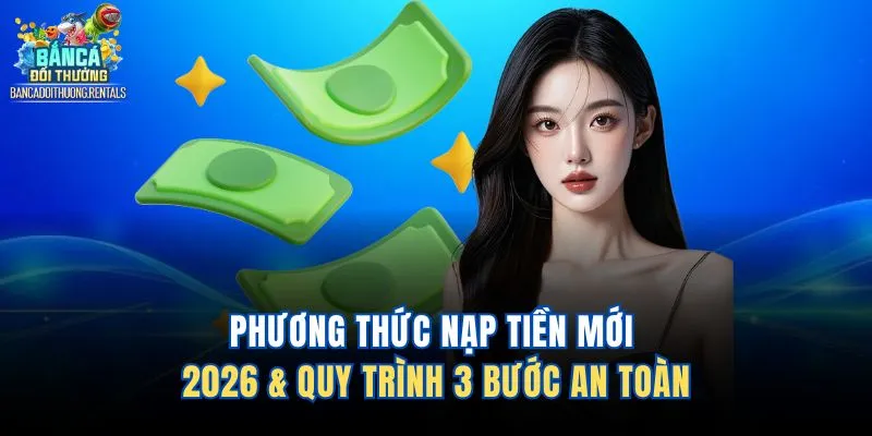 Phương Thức Nạp Tiền Mới 2026 & Quy Trình 3 Bước An Toàn