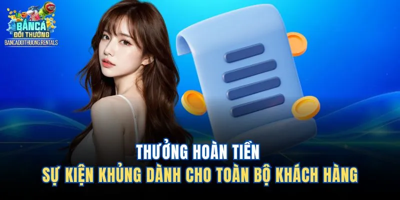 Thưởng Hoàn Tiền - Sự Kiện Khủng Dành Cho Toàn Bộ Khách Hàng